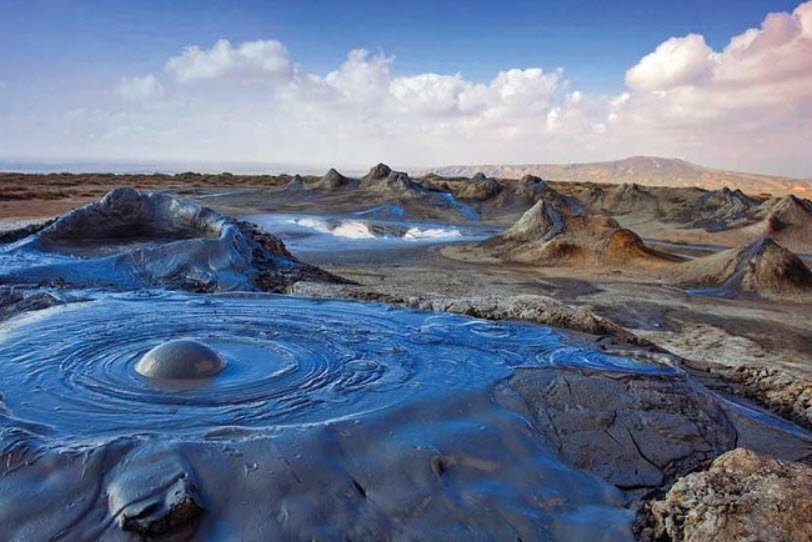 Mud Volcanoes of Gobustan, Gobustan Region, Azerbaijan